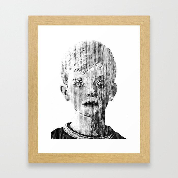 The Boy Framed Art Print