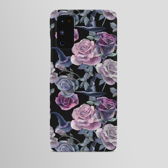 Dark flowers Android Case