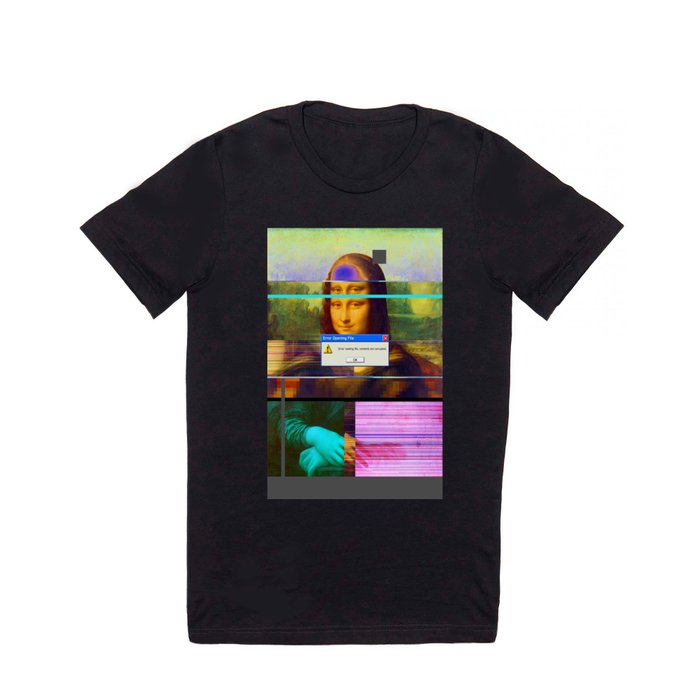 Mona Lisa _corrupt T Shirt