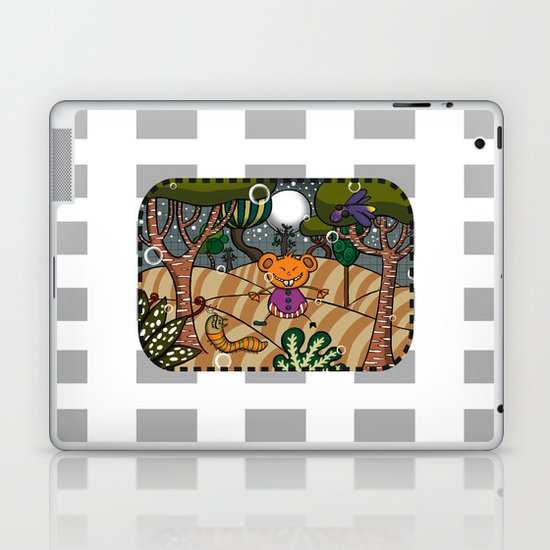 There are terrible some things in the woods!!! Laptop & iPad Skin
