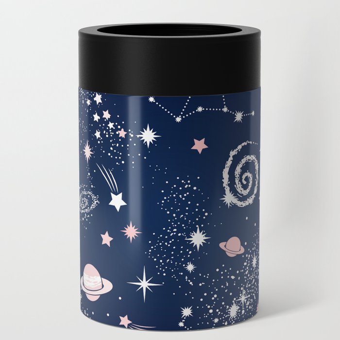 Starry Cosmic Galaxy Planets & Constellations Can Cooler