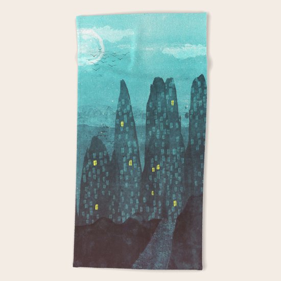 To The City Beach Towel