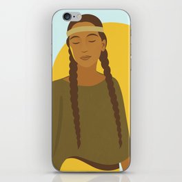 Native American Girl iPhone Skin