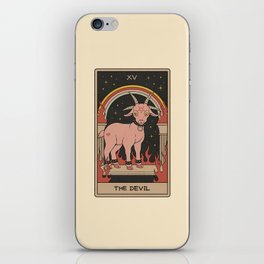 The Devil - Goat Tarot iPhone Skin