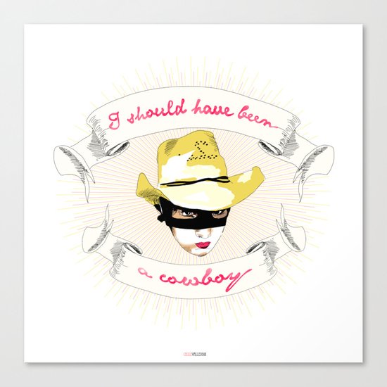 Cowboy Canvas Print