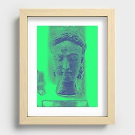 Meditating Buddha Recessed Framed Print
