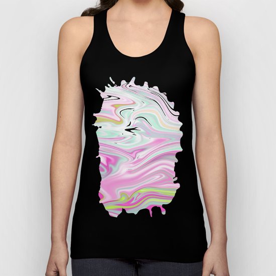 Iridescent Marble 03 Unisex Tank Top