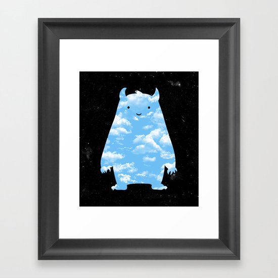 Mr. Sky Framed Art Print