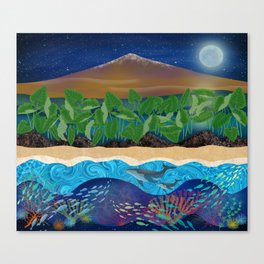 Mauna Kea Landscape Canvas Print
