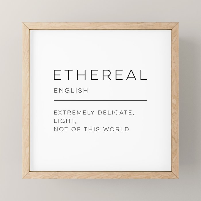 Framed Mini Art Print