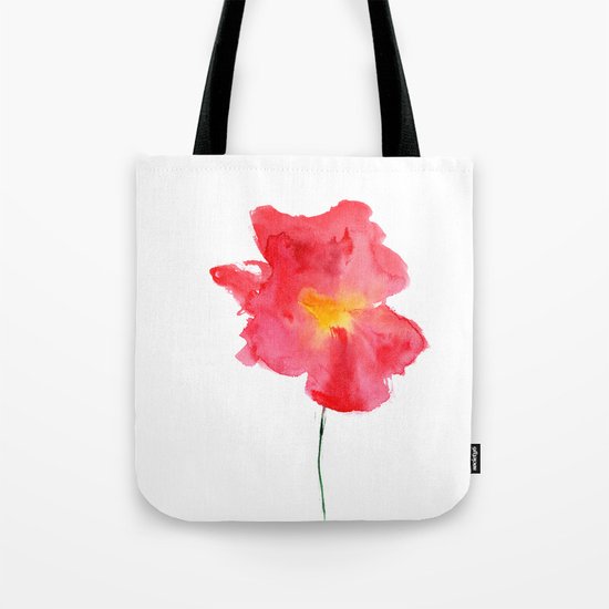 Dream big || watercolor flower Tote Bag