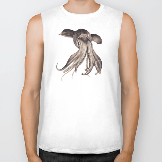 Humboldt Squid #2 Biker Tank