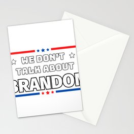 We Don't Talk About Brandon Stationery Cards