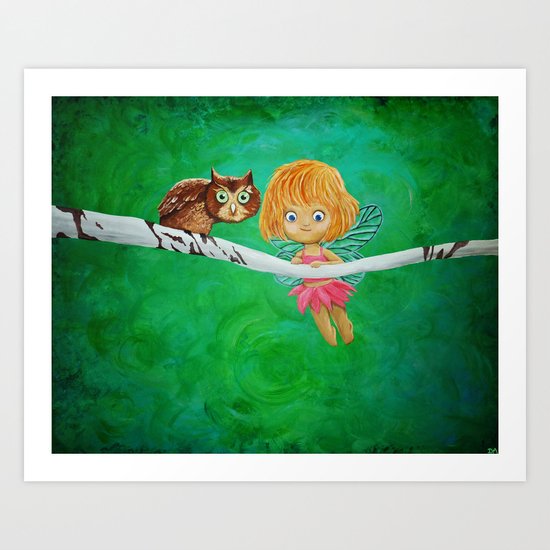 Little Fairy Art Print