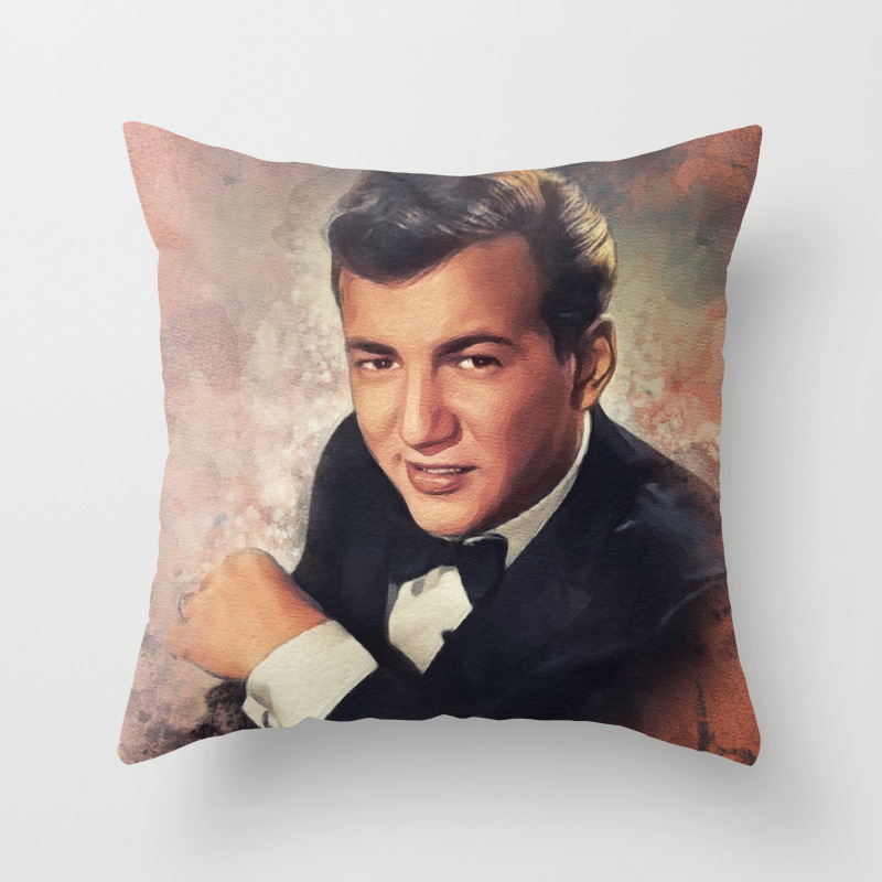 Bobby Darin Music Legend Throw Pillow By Serpentfilms Society6