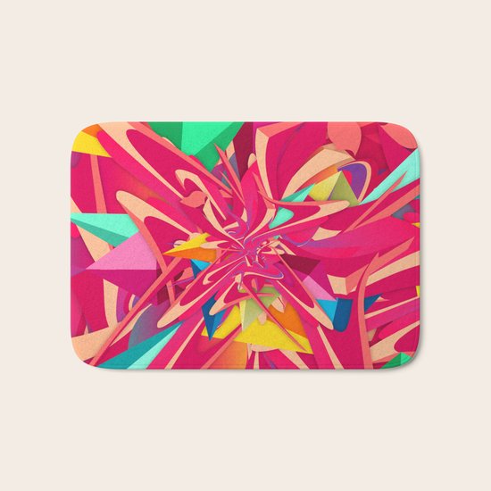 Explosion #1 Bath Mat