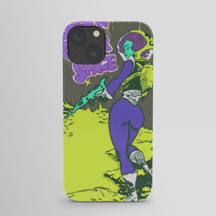 QUEEN OF OUTER SPACE iPhone Case