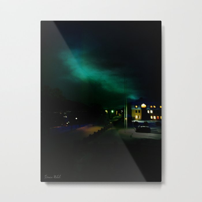 Northern Lights in Tromso Metal Print