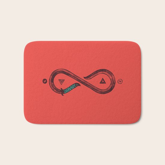 Infinity Blade Bath Mat