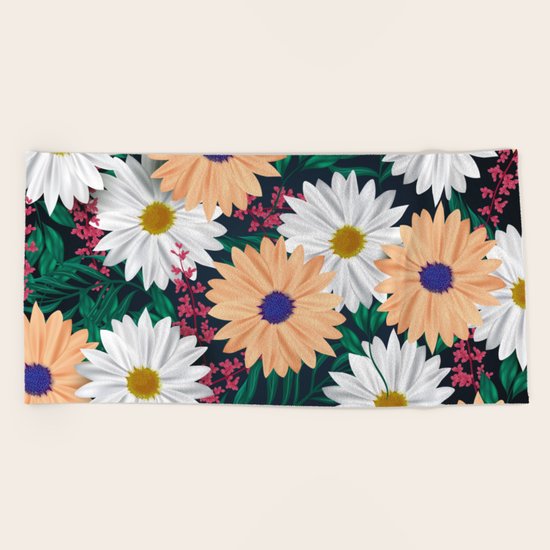 Daisies Beach Towel