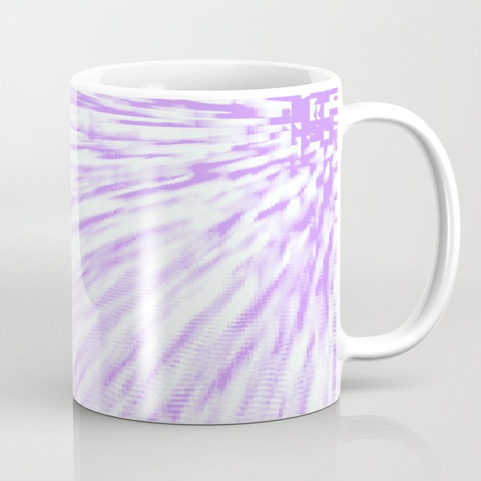 Lavender. Pixel Wind Coffee Mug