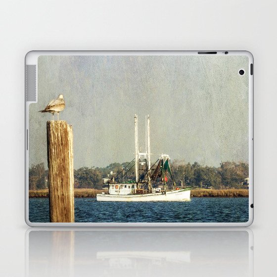 Shrimp Boat Laptop & iPad Skin