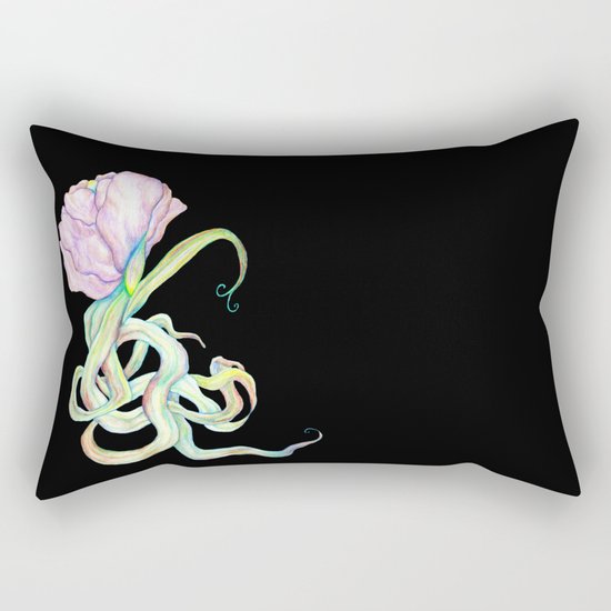 Flower Rectangular Pillow