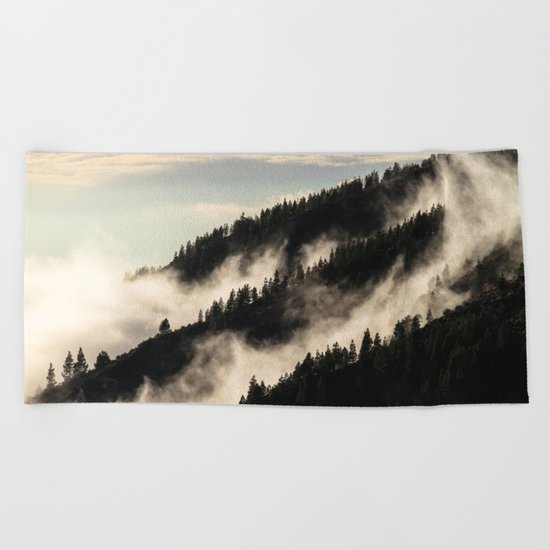 A Song Of Trees Beach Towel