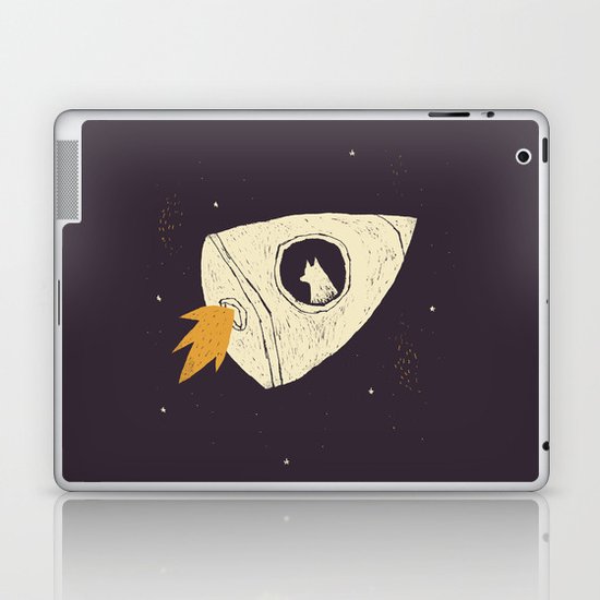 laika(purple) Laptop & iPad Skin