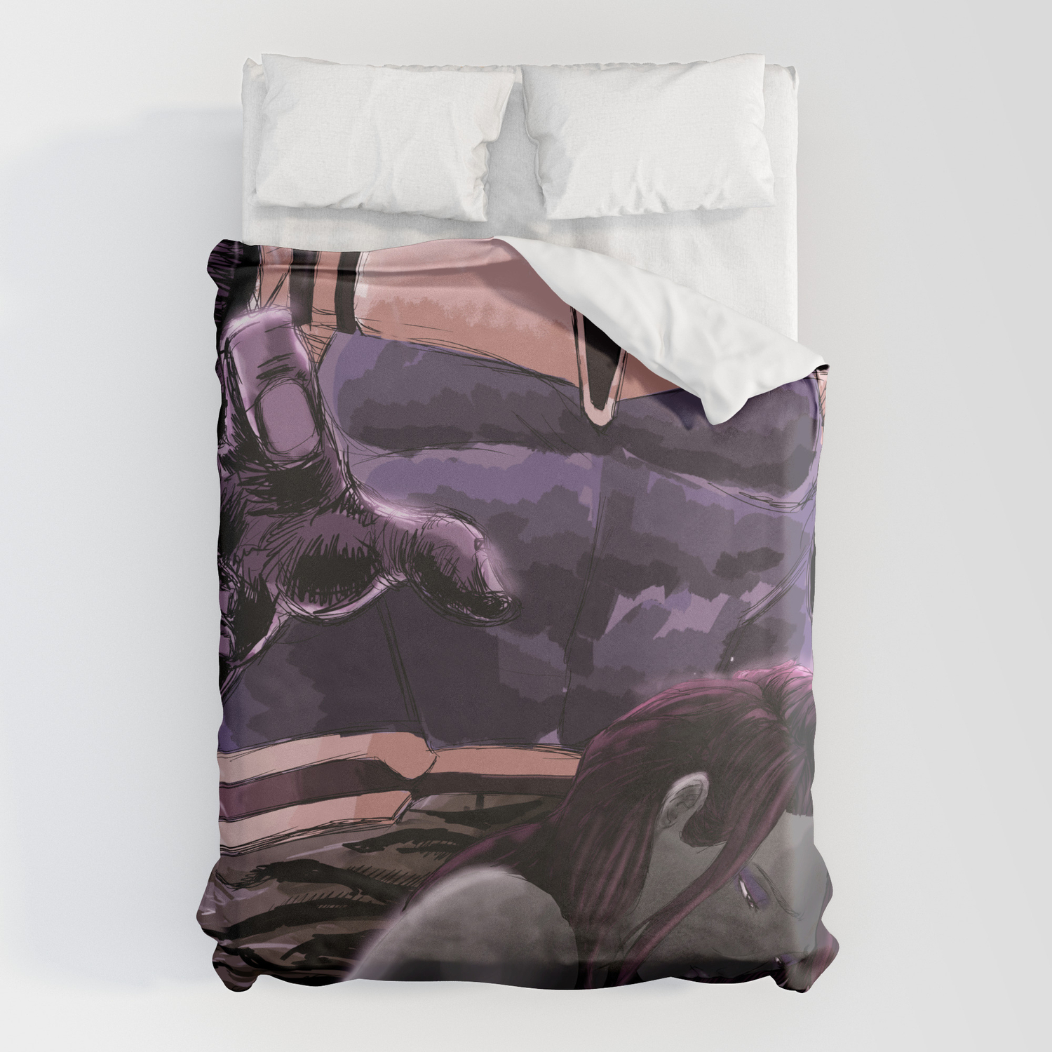 I M Sorry Little One Duvet Cover By Rokkuon Society6 I M Sorry Little One Duvet Cover By Rokkuon Society6