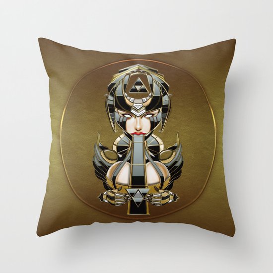 Random Access Madness Throw Pillow