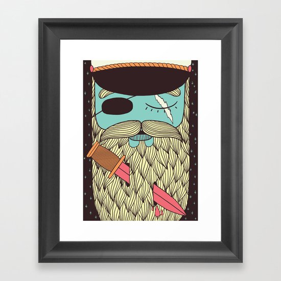 Captain Hope Framed Art Print
