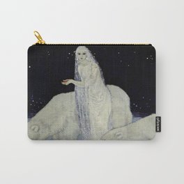 “The Snow Queen” Fairy Tale Art by Edmund Dulac Carry-All Pouch