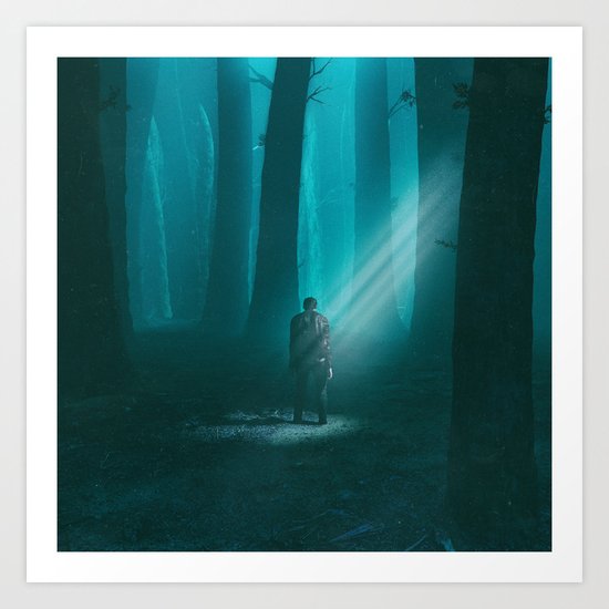 LOST (everyday 02.13.17) Art Print