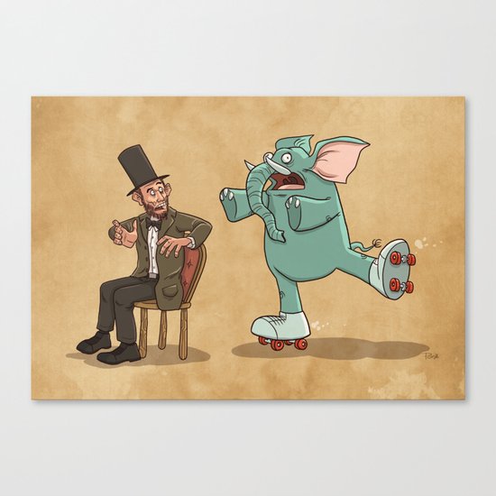 Lincoln Canvas Print