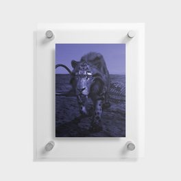 SABER TOOTH Floating Acrylic Print