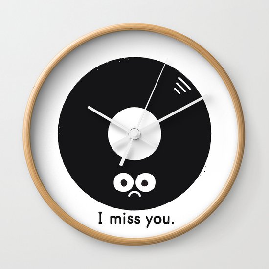 For the Record Wall Clock