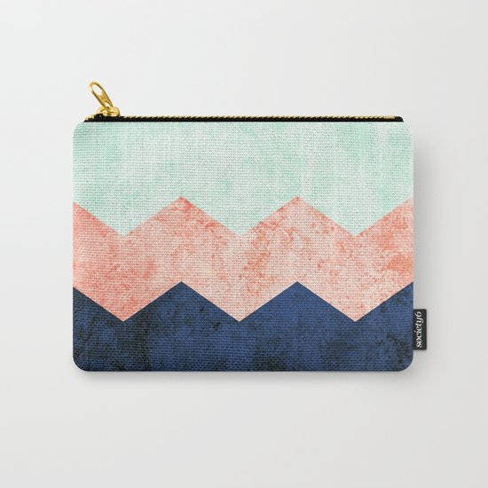 triple chevron (2) Carry-All Pouch