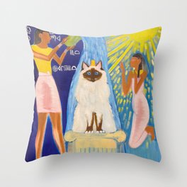 Egyptian  Throw Pillow