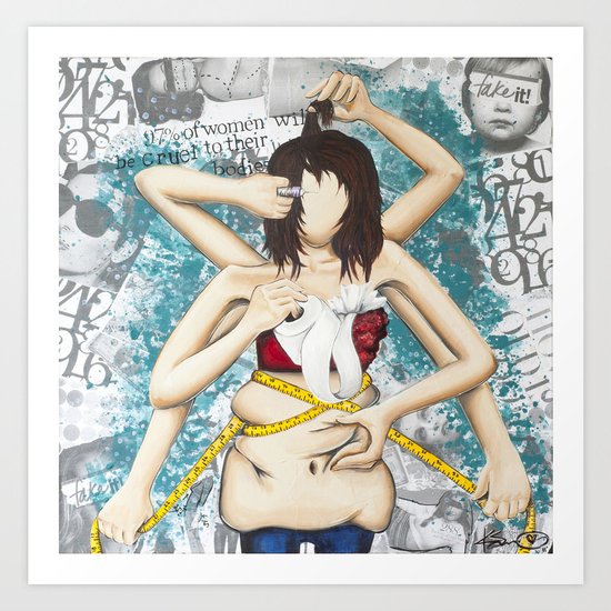 Picky Art Print