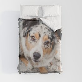 Australian Shepherd Duvet Cover