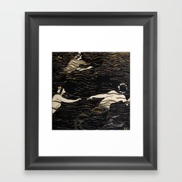 River Nymphs Framed Art Print