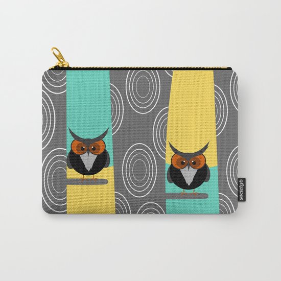 Owls in trees Carry-All Pouch