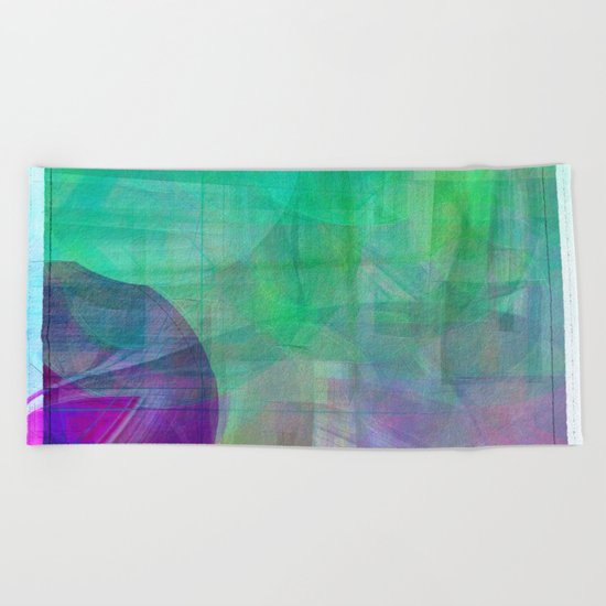 Abstract 2017 039 Beach Towel