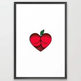 Apple Bottom Framed Art Print