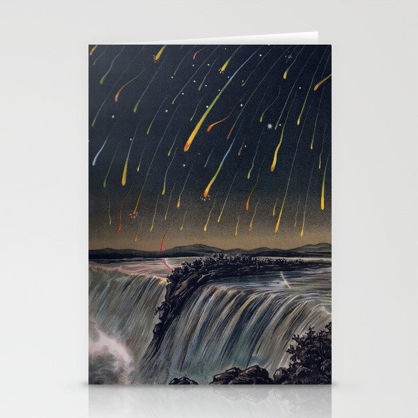 Leonid Meteor Storm 1833 Stationery Cards