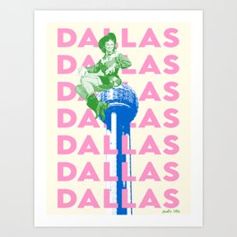 Dallas Art Print