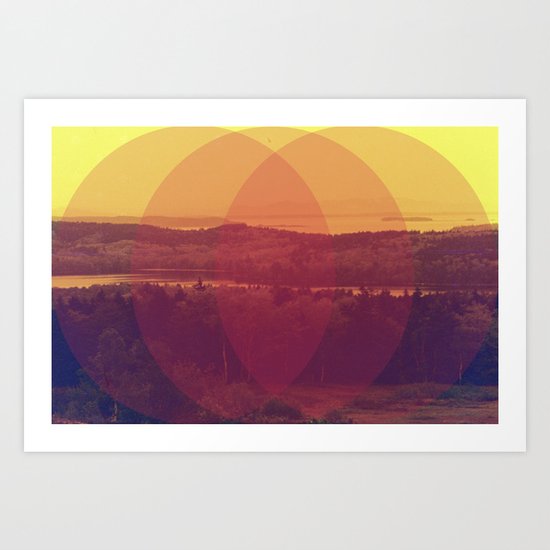 Meet Me Art Print