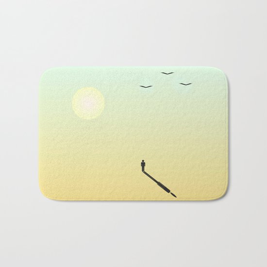 You Are Here Bath Mat