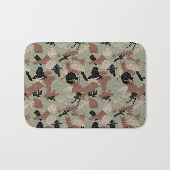 Endor Battle Camo Bath Mat